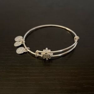 Alex & Ani Snowflake Bangle Bracelet